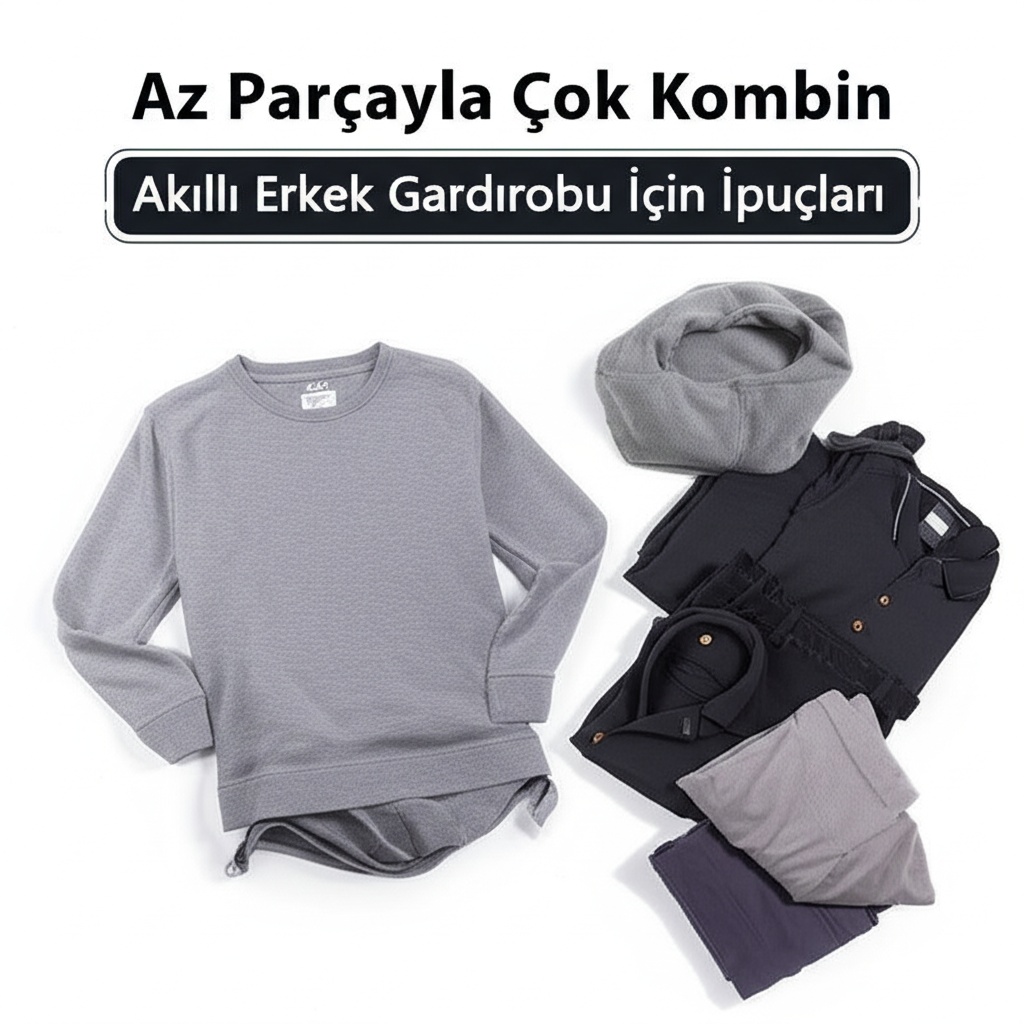 Az Parçayla Çok Kombin: Akıllı Erkek Gardırobu İçin İpuçları
