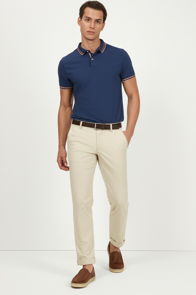 Chino Pantolon Kombinleri: Casual ve Smart Casual Arası Geçiş