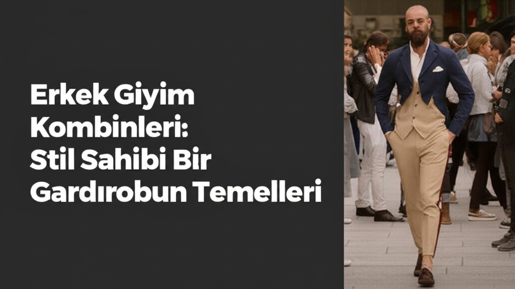 Erkek Giyim Kombinleri: Stil Sahibi Bir Gardırobun Temelleri