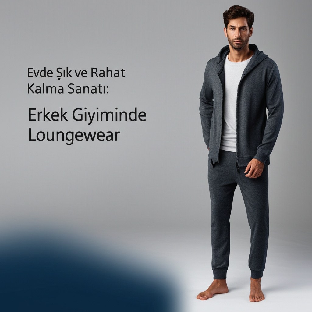 Evde Şık ve Rahat Kalma Sanatı: Erkek Giyiminde Loungewear
