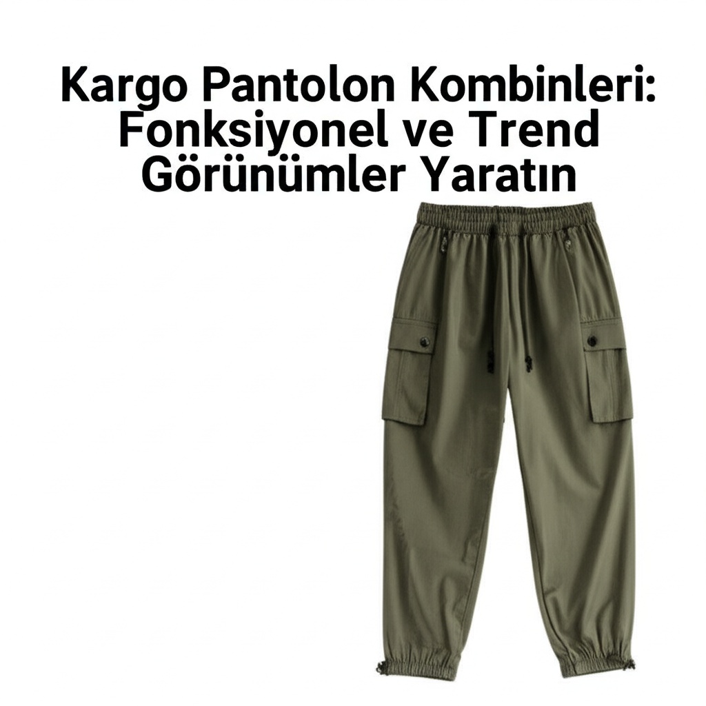 Kargo Pantolon Kombinleri: Fonksiyonel ve Trend Görünümler Yaratın