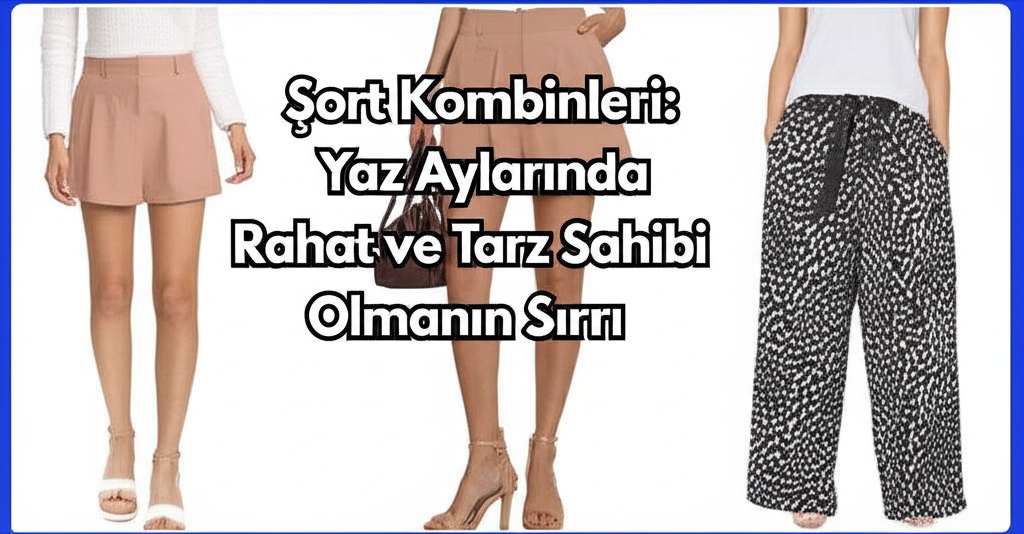 Şort Kombinleri: Yaz Aylarında Rahat ve Tarz Sahibi Olmanın Sırrı