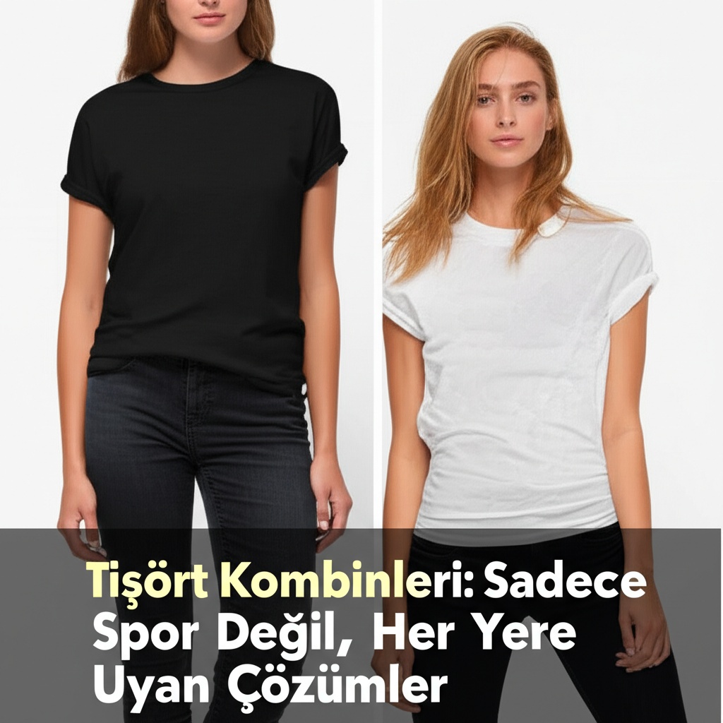 Tişört Kombinleri: Sadece Spor Değil, Her Yere Uyan Çözümler